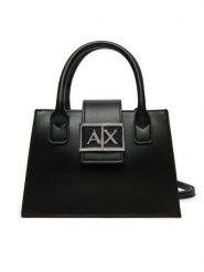 Armani Exchange Torebka XW000306 AF12039 UC001 Czarny. Czarne torebki klasyczne damskie Armani Exchange, bez wzorów, ze skóry, bez dodatków. Za 549.99 zł.