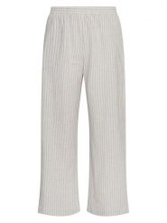 MOSS COPENHAGEN Spodnie "Joceanne Pants" w kolorze błękitno-białym rozmiar: S. Białe spodnie materiałowe damskie MOSS COPENHAGEN, bez wzorów, z materiału. Za 135.49 zł.