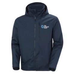 Kurtka wodoodporna Helly Hansen The Ocean Race. Niebieskie kurtki męskie Helly Hansen, xl, bez wzorów, z polaru, bez kaptura. Za 714.50 zł.