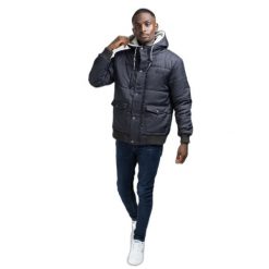 Kurtka zimowa Lonsdale Fox Hill. Niebieskie kurtki treningowe męskie Lonsdale, na zimę, s, bez wzorów, z polaru. Za 524.00 zł.