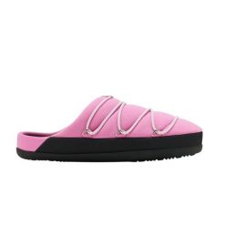 Kapcie Moon Boot Soft. Czarne kapcie damskie Moon Boot, z materiału. Za 378.50 zł.