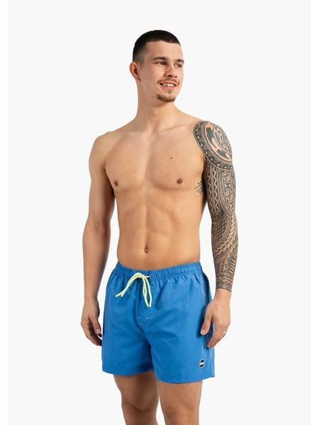 Happy Shorts Szorty kąpielowe w kolorze niebieskim rozmiar: XL. Niebieskie szorty sportowe męskie Happy Shorts, xl, z materiału, outdoorowe. Za 72.95 zł.