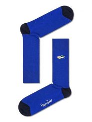 Happy Socks Skarpety w kolorze niebieskim rozmiar: 36-40. Niebieskie skarpetki męskie Happy Socks, bez wzorów. Za 30.99 zł.