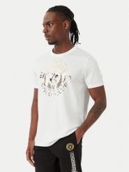 Beverly Hills Polo Club T-Shirt M1342 Biały Regular Fit. Białe koszulki polo męskie Beverly Hills Polo Club, l, bez wzorów, z bawełny, bez ramiączek. Za 152.99 zł.