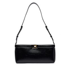 Torebka Elisabetta Franchi. Czarne torebki klasyczne damskie Elisabetta Franchi, bez wzorów, bez dodatków. Za 1,189.99 zł.