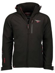 Canadian Peak Kurtka softshellowa "Tabooeak" w kolorze czarnym rozmiar: S. Czarne kurtki outdoor męskie Canadian Peak, s, bez wzorów, z polaru, bez kaptura. Za 143.90 zł.