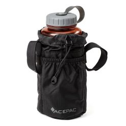 Torba rowerowa na duży bidon Acepac Fat Bottle Bag MKIII. Czarne torebki klasyczne damskie ACEPAC, bez wzorów, z nylonu, bez dodatków. Za 181.50 zł.