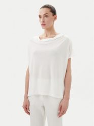 Bruuns Bazaar Bluzka Ginae BBW4362 Biały Regular Fit. Białe bluzki damskie Bruuns Bazaar, xl, bez wzorów, z lyocellu, bez ramiączek. Za 209.99 zł.