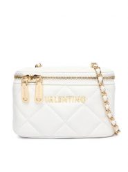 Valentino Torebka Ocarina VBS3KK42R Biały. Białe listonoszki damskie Valentino, bez wzorów, ze skóry, bez dodatków. Za 549.99 zł.