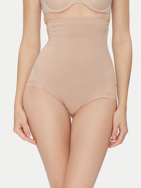 Ysabel Mora Bielizna modelująca dolna 19614 Beżowy. Brązowa bielizna wyszczuplająca ysabel mora, z syntetyku. Za 59.99 zł.