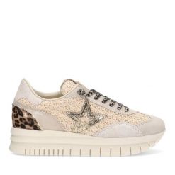 Buty CETTI C1259SRA XL Beżowy. Brązowe obuwie trekkingowe damskie QUERCETTI. Za 350.99 zł.