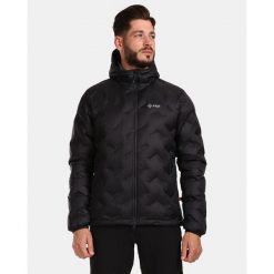 Męska kurtka puchowa Kilpi ALBERT-M. Czarne kurtki męskie Kilpi, m, bez wzorów, z nylonu, sportowe, bez kaptura. Za 576.97 zł.