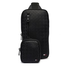 Saszetka Tommy Hilfiger. Czarne saszetki męskie Tommy Hilfiger. Za 409.99 zł.