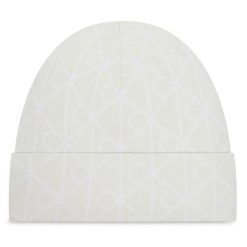 Czapka Calvin Klein. Brązowe czapki męskie CALVIN KLEIN, na zimę, bez wzorów. Za 169.99 zł.