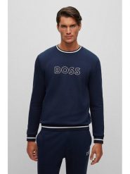 Hugo Boss Underwear Bluza w kolorze granatowym rozmiar: XL. Niebieskie bluzy bez kaptura męskie Hugo Boss Underwear, xl, z bawełny. Za 243.84 zł.