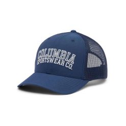 Czapka z daszkiem męska Columbia Columbia Logo Snap Back. Niebieskie czapki męskie Columbia, bez wzorów, z poliesteru, klasyczne. Za 149.00 zł.