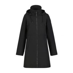 Długa kurtka softshell do wędrówek damska Icepeak Agaram. Czarne kurtki softshell damskie ICEPEAK, l, bez wzorów, z materiału, bez kaptura. Za 486.00 zł.