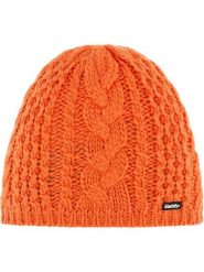 Eisbär Czapka "Afra" w kolorze pomarańczowym rozmiar: onesize. Pomarańczowe czapki zimowe damskie Eisbar, z wełny. Za 100.99 zł.