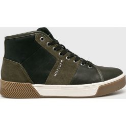 Tommy Hilfiger - Buty. Niebieskie buty sportowe na co dzień męskie Tommy Hilfiger, z materiału, bez zapięcia. W wyprzedaży za 289.90 zł.