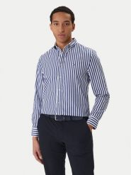 Tommy Hilfiger Koszula MW0MW42440 Niebieski Regular Fit. Niebieskie koszule męskie Tommy Hilfiger, m, bez wzorów, z bawełny, bez kołnierzyka, bez ramiączek. Za 329.99 zł.