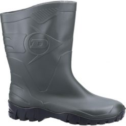 Buty robocze Dunlop Dee. Czarne buty trekkingowe męskie Dunlop, z materiału, bez zapięcia, outdoorowe. Za 92.96 zł.