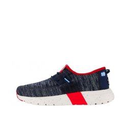 Tenisówki Hey Dude Model Sirocco M Sport Mode Kolor Niebieski. Czerwone trampki i tenisówki męskie Hey dude, bez wzorów, z dzianiny, bez zapięcia. Za 229.00 zł.
