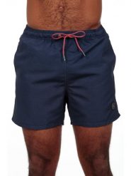 The Time of Bocha Szorty kąpielowe w kolorze granatowym rozmiar: M. Niebieskie szorty sportowe męskie The Time of Bocha, m, z materiału, outdoorowe. Za 86.99 zł.