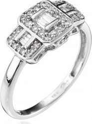 Maison héritage PARIS Złoty pierścionek "Les princesses" z diamentami rozmiar: 56. Szare pierścionki damskie maison héritage PARIS, z diamentem, złote. Za 5,089.99 zł.