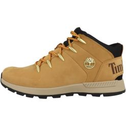 Buty trekkingowe męskie Timberland Euro Sprint Trekker. Brązowe buty trekkingowe męskie Timberland, bez zapięcia, do biegania. Za 502.55 zł.