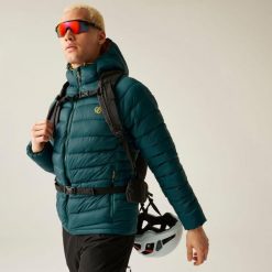 Kurtka turystyczna męska Mountain Series. Niebieskie kurtki męskie Dare 2b, na zimę, m, bez wzorów, sportowe, bez kaptura. W wyprzedaży za 429.00 zł.