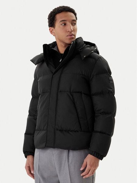 BOSS Kurtka zimowa H-Corbinian5 50548727 Czarny Regular Fit. Czarne kurtki męskie Boss, na zimę, m, bez wzorów, z syntetyku, bez kaptura. Za 1,309.00 zł.