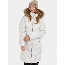 Płaszcz Zimowy Damski Fundango Puppis. Brązowe płaszcze damskie Fundango, na zimę, bez wzorów, eleganckie. W wyprzedaży za 499.00 zł.