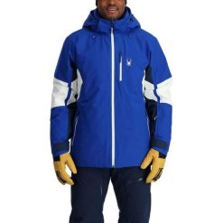 Kurtka narciarska męska Spyder Epiphany. Niebieskie kurtki narciarskie i snowboardowe damskie Spyder, l, bez wzorów, bez kaptura, narciarskie. Za 2,799.00 zł.