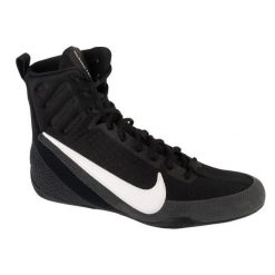Buty Nike Machomai 3 M HF7333-001 czarne. Czarne buty sportowe na co dzień męskie z gumy, bez zapięcia, na fitness i siłownię. Za 614.83 zł.