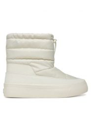 Calvin Klein Śniegowce Vulc Flatf Snowboot Nylon Mix Mg YW0YW01977 Biały. Białe śniegowce damskie CALVIN KLEIN, z materiału. Za 309.99 zł.