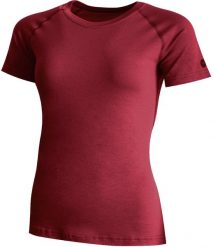 Koszulka termoaktywna merino dla kobiet ALEA. Czerwone bielizna termoaktywna damska LASTING, s, bez wzorów, z materiału. Za 409.80 zł.