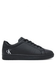 Calvin Klein Sneakersy V3X9-83156-1355 D Czarny. Czarne buty sportowe chłopięce CALVIN KLEIN, bez wzorów, ze skóry, bez zapięcia. Za 239.99 zł.