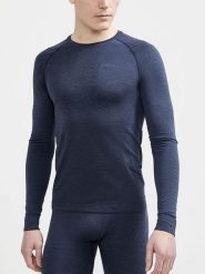 Craft Koszulka sportowa "Core Dry Active" w kolorze granatowym rozmiar: M. Niebieskie t-shirty sportowe męskie Craft, m, bez ramiączek, outdoorowe. Za 96.14 zł.