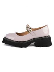 Loft37 Skórzane czółenka w kolorze fioletowym rozmiar: 40. Różowe czółenka damskie loft37, bez wzorów, bez obcasa. Za 404.99 zł.