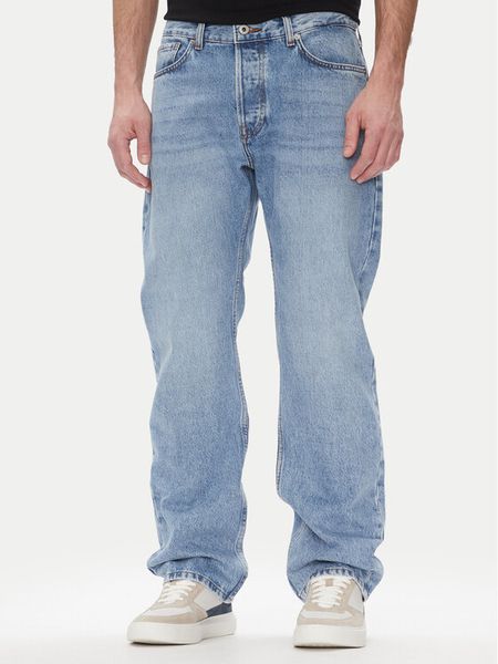 Pepe Jeans Jeansy Penn PM207704 Niebieski Loose Fit. Niebieskie jeansy męskie Pepe Jeans. Za 269.99 zł.