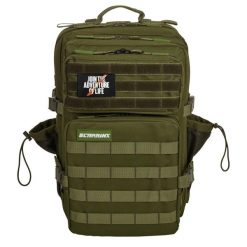 Plecak do CrossTraining i podróży ELITRAINX V1 45L. Zielone plecaki męskie ELITEX TRAINING, bez wzorów. Za 252.99 zł.