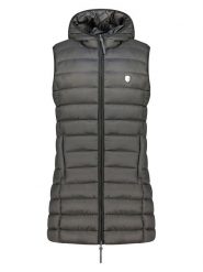 Geographical Norway Kamizelka pikowana "Vatikotal" w kolorze antracytowym rozmiar: S. Czarne kamizelki damskie Geographical Norway, s. Za 135.17 zł.