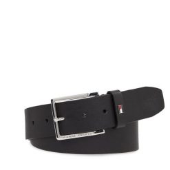 Pasek Męski Tommy Hilfiger. Czarne paski męskie Tommy Hilfiger, bez wzorów. Za 299.99 zł.
