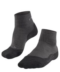 Krótkie skarpety damskie Falke Tk5 Cool. Szare skarpetki damskie Falke, bez wzorów, z materiału. Za 164.50 zł.