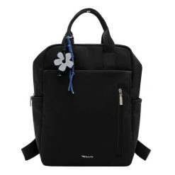 Tamaris Plecak TAS Maleen Plecaki 1 ct Czarny Damski. Czarne plecaki damskie Tamaris, bez wzorów, z poliesteru, eleganckie. Za 262.99 zł.