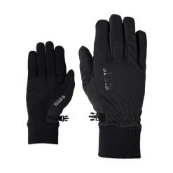Rękawiczki softshell Ziener Idaho GTX INF Touch. Czarne rękawiczki damskie Ziener, na zimę, bez wzorów, z softshellu. Za 186.99 zł.