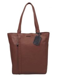 Burkely Skórzana torebka w kolorze jasnobrązowym - 32 x 38 x 10 cm rozmiar: onesize. Brązowe torby na laptopa damskie Burkely, bez wzorów, z materiału. Za 262.29 zł.