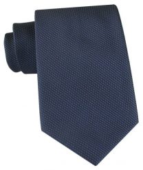 Granatowy Krawat z Mikrostrukturą Tkaniny - Chattier. Niebieskie krawaty i muchy męskie Chattier, bez wzorów, z tkaniny, eleganckie. Za 55.00 zł.