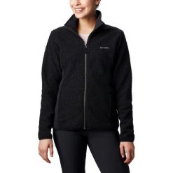 Damski sweter polarowy Columbia Panorama Full Zip. Brązowe swetry klasyczne damskie Columbia, m, z polaru, bez kołnierzyka. Za 409.00 zł.