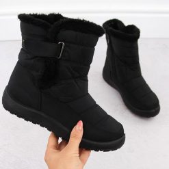 Śniegowce damskie z futerkiem czarne Filo Donna Z24-50. Czarne śniegowce damskie Filo Donna, ze skóry ekologicznej. Za 132.99 zł.
